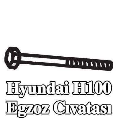 BOSAL Egzoz cıvatası — 2000 Hyundai H100