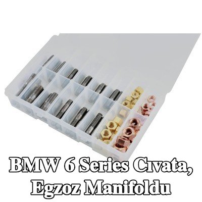 Connect Cıvata, egzoz manifoldu Alfa Romeo, BMW, Chrysler, Citroën, Fiat, Ford, Honda, Mazda, Nissan, Opel, Peugeot, Porsche, Renault, Saab, Vauxhall, Volvo — BMW 6 Series