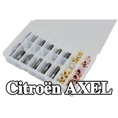 Connect برغي, مشعب العادم ألفا روميو, BMW, كرايسلر, سيتروين, فيات, فورد, هوندا, مازدا, نيسان, أوبل, بيجو, بورش, رينو, Saab, فوكسهول, Volvo — Citroën Axel