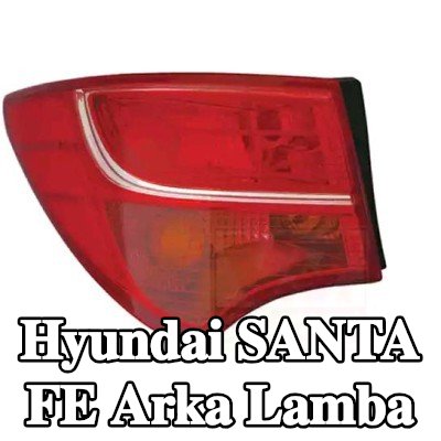 VAN WEZEL Arka lamba Sol, ampul yuvası olmadan — Hyundai Santa Fe