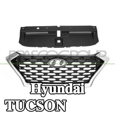PRASCO شبكة المبرد باللون الأسود — Hyundai Tucson