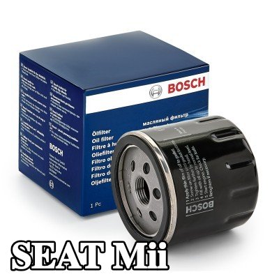 BOSCH فلتر الزيت مع صمام واحد مانع للرجوع — SEAT Mii