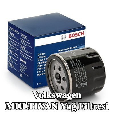 BOSCH Tek çek valflı yağ filtresi — Volkswagen Multivan