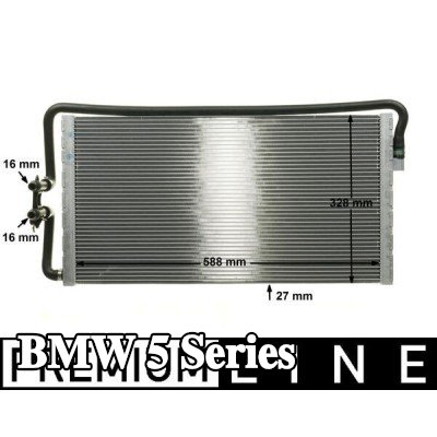 MAHLE مبرد درجات الحرارة المنخفضة، المبرد البيني — 2012 BMW 5 Series
