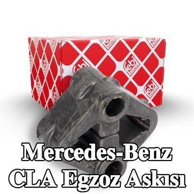 FEBI BILSTEIN Egzoz askısı Ön, Ön Aks — Mercedes-Benz Cla