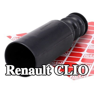 FEBI BILSTEIN مخمد مطاطي, نظام التعليق المحور الأمامي, مع مصد صدمات — Renault Clio