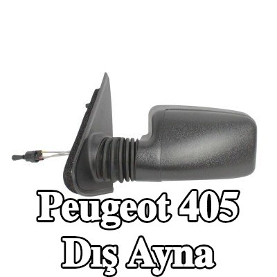 ABAKUS Sol yan ayna — 1990 Peugeot 405