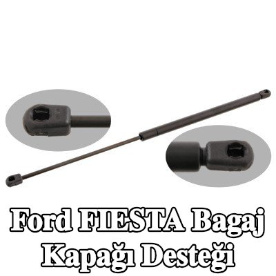 FEBI BILSTEIN Bagaj kapağı amortisörü (Her iki taraf), 578mm — 1990 Ford Fiesta