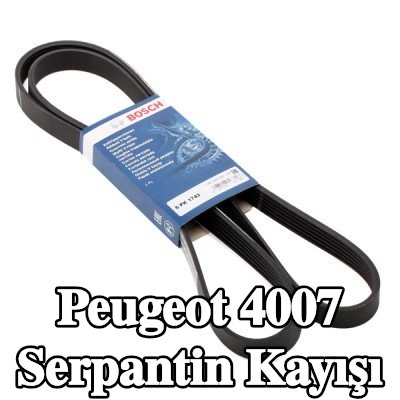 BOSCH Serpantin kayışı 1743mm, Number of ribs: 6 — Peugeot 4007