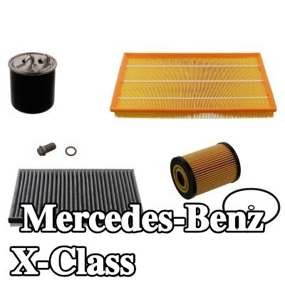 FEBI BILSTEIN مجموعة الفلاتر — Mercedes-Benz X-Class