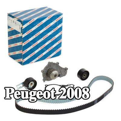 BOSCH مجموعة مضخة المياه وحزام التوقيت عدد الأسنان: 141, Width: 25, 4mm — 2013 Peugeot 2008