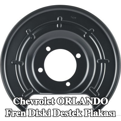 HERTH+BUSS JAKOPARTS Fren diski destek plakası Arka Aks Sol — Chevrolet Orlando