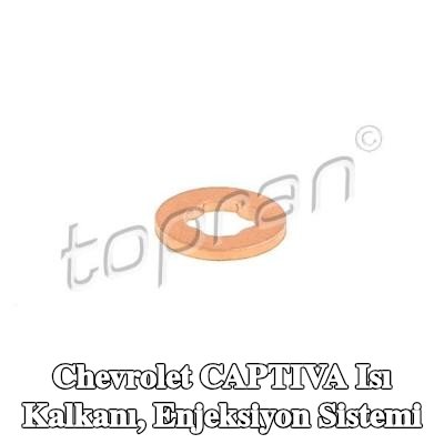 TOPRAN Isı Kalkanı, enjeksiyon sistemi — Chevrolet Captiva
