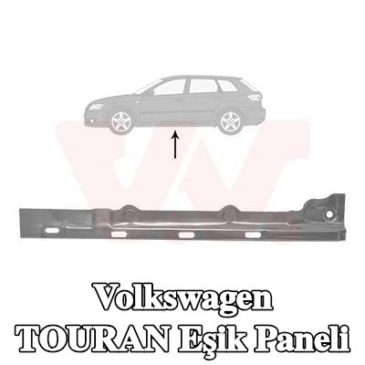 VAN WEZEL Külbütör paneli, sol — Volkswagen Touran