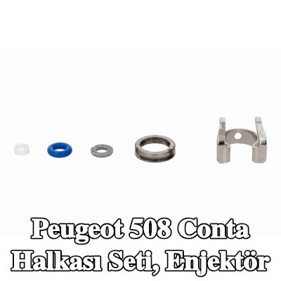 VEMO Conta Halkası Seti, enjektör — Peugeot 508