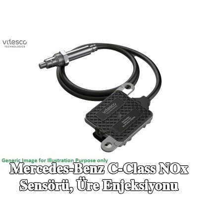 Schaeffler Vitesco NOx Sensörü, üre enjeksiyonu — Mercedes-Benz C-Class