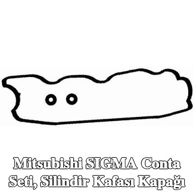 BGA Conta seti, silindir kafası kapağı — Mitsubishi Sigma