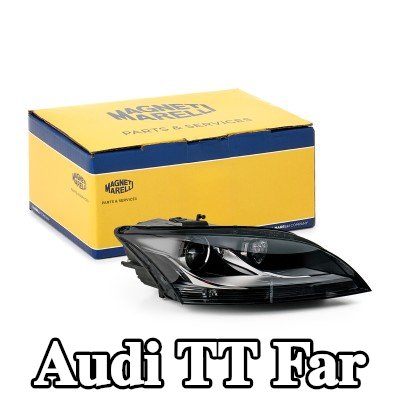 MAGNETI MARELLI Far Sağ, D1S, H21W, H6W, P21W, far seviyeleme motorlu, ampuller olmadan, Xenon için kontrol ünitesi olmadan — Audi Tt