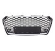 DIEDERICHS Radyatör ızgarası parlak, krom/siyah — Audi A5 (1)