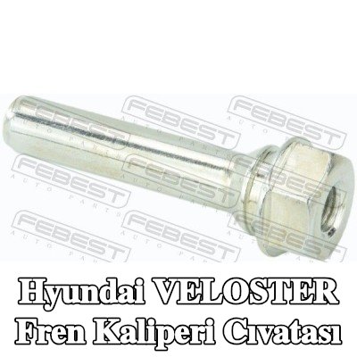 FEBEST Fren kaliperi cıvatası Arka Aks Üst — Hyundai Veloster