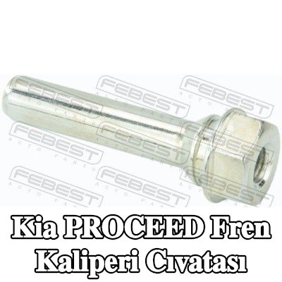 FEBEST Fren kaliperi cıvatası Arka Aks Üst — 2012 Kia Proceed