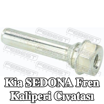 FEBEST Fren kaliperi cıvatası Arka Aks Üst — 2002 Kia Sedona