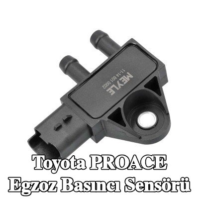 MEYLE Egzoz basınç sensörü Kurum Partikül Filtresi — Toyota Proace