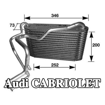 MAHLE مبخر تكييف الهواء بدون صمام تمدد — Audi Cabriolet