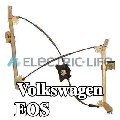 ELECTRIC LIFE مُحرك النوافذ الأيسر, إلكتروني, بدون محرك كهربائي — Volkswagen Eos