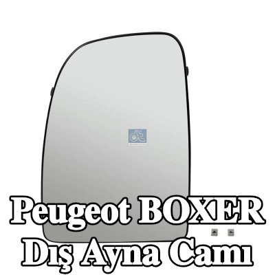 DT Spare Parts Dış ayna camı — Peugeot Boxer