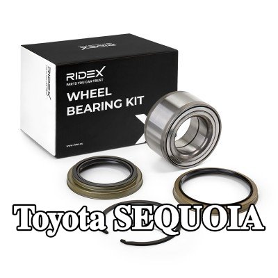 RIDEX مجموعة محامل العجلات - المحور الأمامي, يسار, يمين — 2000 Toyota Sequoia