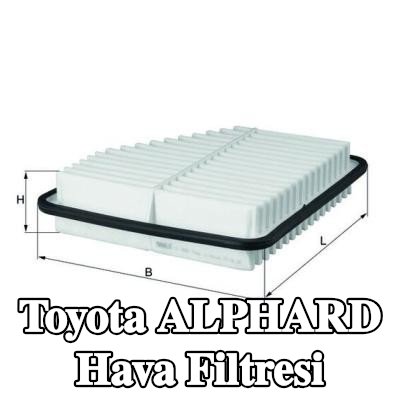 MAHLE Hava filtresi — 2012 Toyota Alphard