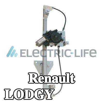 ELECTRIC LIFE مُحرك نافذة أمامي أيسر, كهربائي, مع محرك كهربائي — Renault Lodgy
