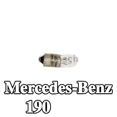 BOSCH لمبة مؤشر T4W, 12V — Mercedes-Benz 190