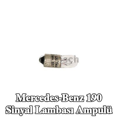 BOSCH Sinyal lambası ampulü T4W, 12V — Mercedes-Benz 190