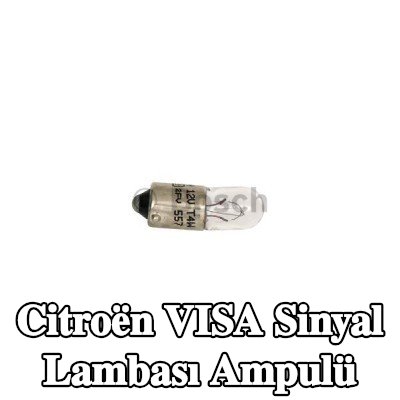 BOSCH Sinyal lambası ampulü T4W, 12V — Citroën Visa
