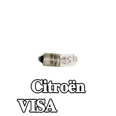 BOSCH لمبة مؤشر T4W, 12V — Citroën Visa