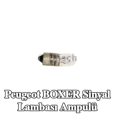 BOSCH Sinyal lambası ampulü T4W, 12V — 2000 Peugeot Boxer