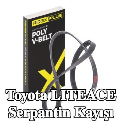 RIDEX PLUS Serpantin kayışı 1100mm, Number of ribs: 5 — Toyota Liteace