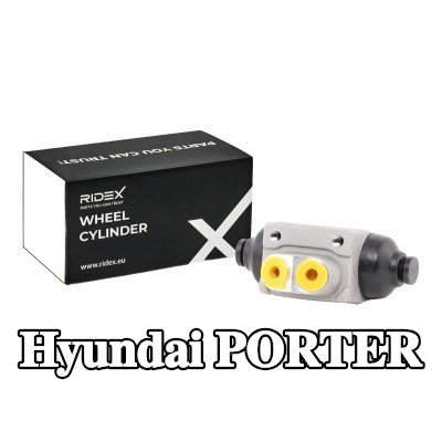 RIDEX أسطوانة فرامل العجلة المحور الخلفي كلا الجانبين — Hyundai Porter