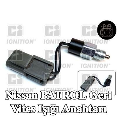 QUINTON HAZELL Kablolu geri vites lambası anahtarı, CI — 1992 Nissan Patrol