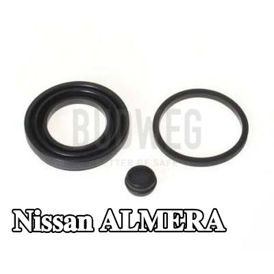 BUDWEG CALIPER حشية مانعة للتسرب، مكبس مقياس الفرامل — Nissan Almera