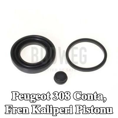 BUDWEG CALIPER Conta, fren kaliperi pistonu — 2012 Peugeot 308