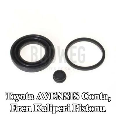 BUDWEG CALIPER Conta, fren kaliperi pistonu — 2000 Toyota Avensis