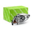 VALEO Far ORİJİNAL PARÇA, Sağ, H4, P21W, W5W, far seviyeleme motorlu, Sinyal rengi: Turuncu — 2012 Nissan Note (1)