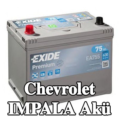 EXIDE Akü Premium — Chevrolet Impala