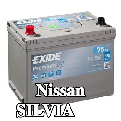 EXIDE بطارية Premium — 1992 Nissan Silvia