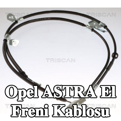TRISCAN El freni kablosu 1585/1380, 1620/1415mm — Opel Astra