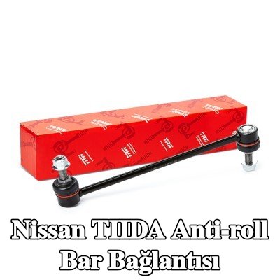 TRW Ön aks sol anti-roll bar bağlantısı, Ön Aks Sağ, 321mm — Nissan Tiida