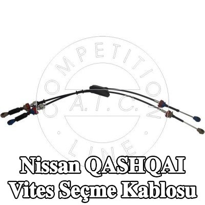 AIC Vites seçici kablosu Çift Kablo Çekme — 2006 Nissan Qashqai